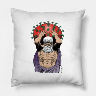 Stay Atlas strong Pillow