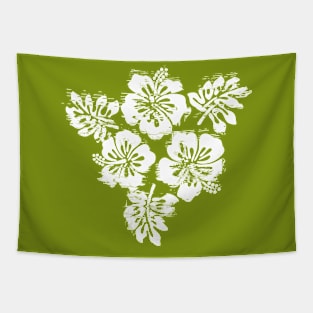 hibiscus flower Tapestry