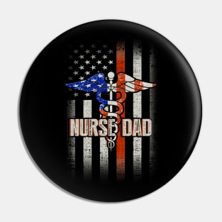 Father's Day Nurse Dad Pin