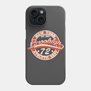 New york. 72. Brooklyn sports t-shirt. Phone Case