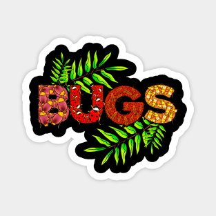 Awesome Bugs Insects & Plants Cute Nature Magnet