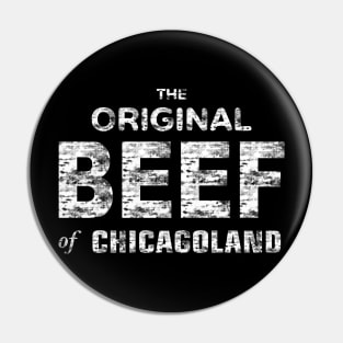Original Beef of Chicagoland // Vintage Bear Pin