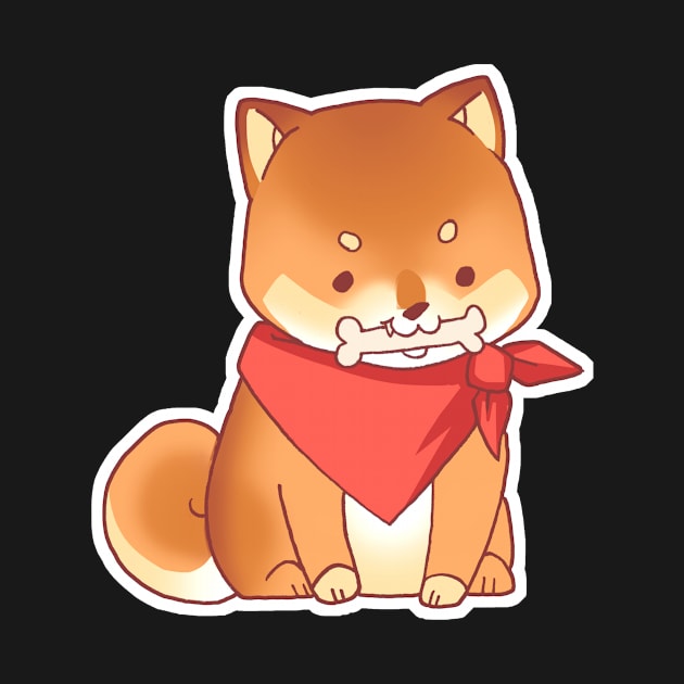 Rude Shiba Dog 3 - Chuchuw by floralfrolic