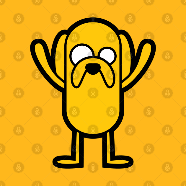 Jake the Dog Tooniefied by Tooniefied