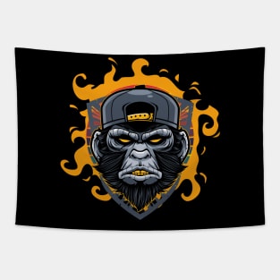 Space Gorilla Tapestry