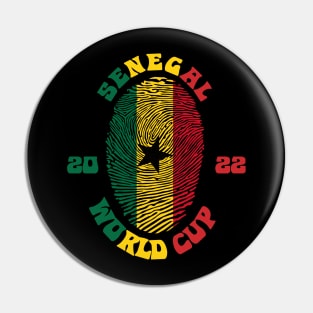 Senegal World Cup 2022 Pin