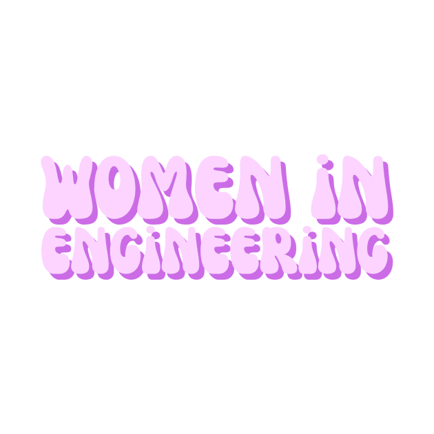 Purple Groovy Women in Engineering by emilykroll