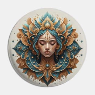 Modern Spirituality Design Pin