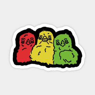 three little birds Magnet