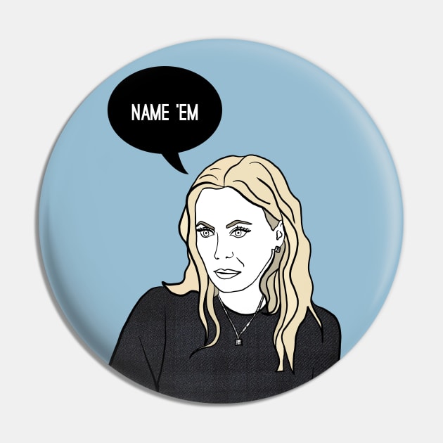 Name 'Em Pin by Katsillustration