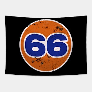 66 Vintage Number Tapestry