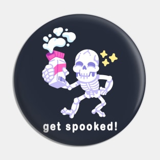 Spooky Calcium Pin