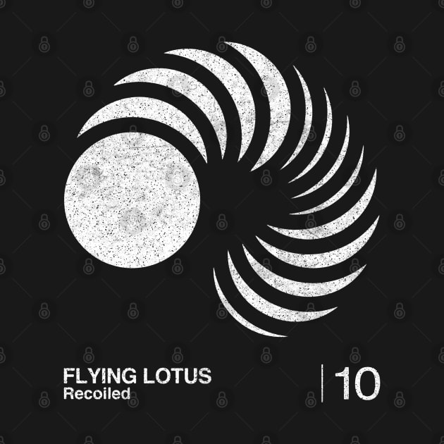 Flying Lotus / Minimalist Graphic Artwork Design by saudade