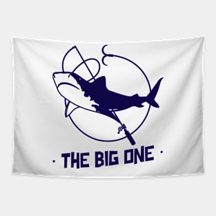 The Big One / Fishing Design / Fishing Lover / Fisherman gift Tapestry