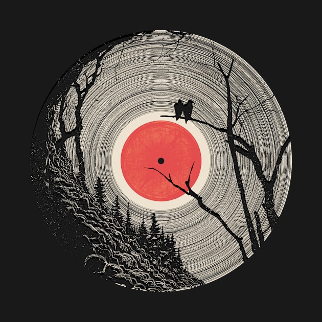 Forest Silence Vinyl by Bongonation