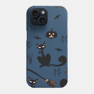 Bats and cats Phone Case