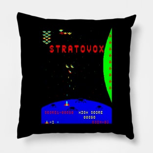 Mod.1 Arcade Stratovox Space Invader Video Game Pillow