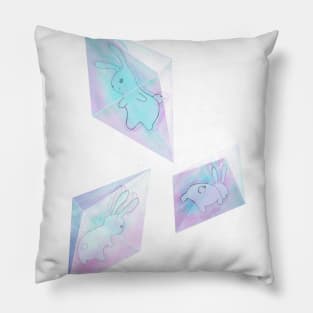 Crystal Bunnies Pillow