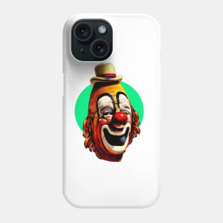 Old circus traditional clown Phone Case