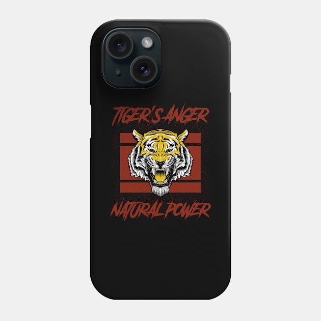 Wild tiger natural habitat Phone Case by Storeology