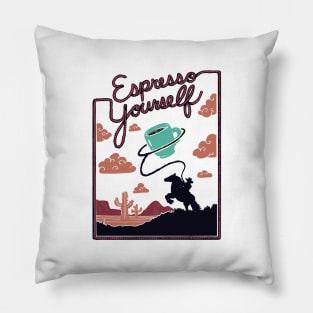 Espresso Yourself Pillow