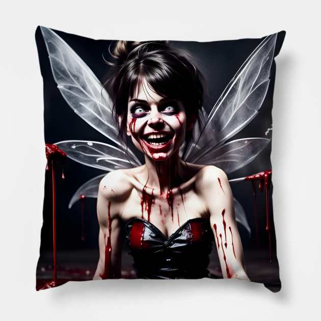 Dark Fairy Pillow by Dark Juliettes