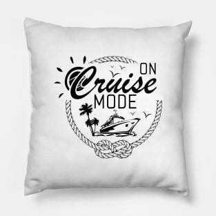 On Cruise Mode Family Vacation, Cruise Funny Cruise Pillow