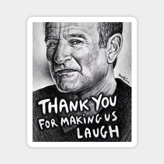 Robin Williams - Rip Magnet by benheineart