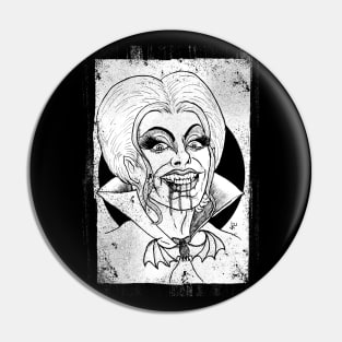 Dragula (White print) Pin