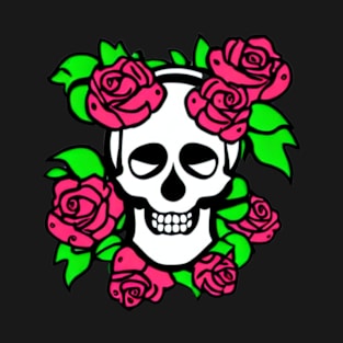 Skull And Roses T-Shirt