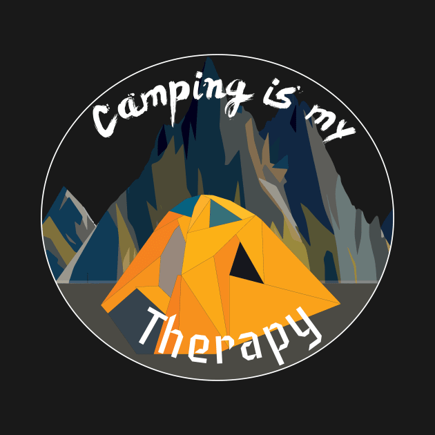 Cool tent camping outdoor mountain shirt by thefriendlyone