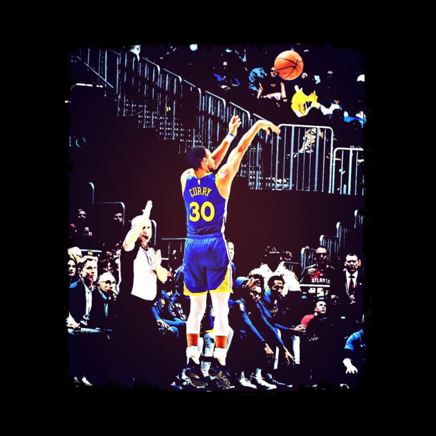 Vintage Stephen Curry by Skelector Art