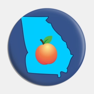 Blue Georgia Pin