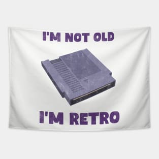 I'm not old, I'm RETRO Tapestry