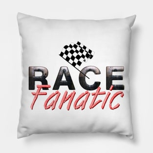 Auto Race Fan Pillow