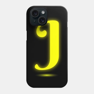 Letter J Letter Art Phone Case