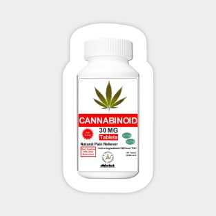 Cannabis Pain Reliever Magnet