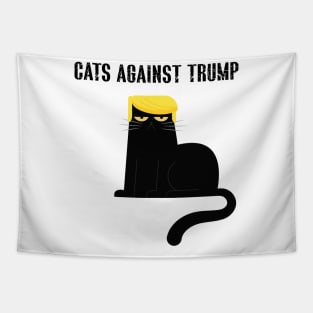 Cats Against Trump Tapestry