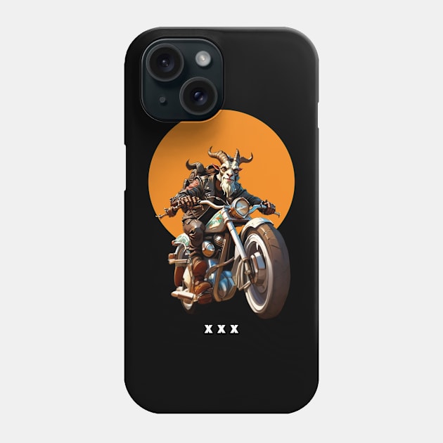 Scrambler Goat Phone Case by MUVE