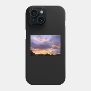 Suburban Cloudy Sunset Phone Case