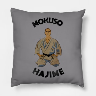 MOKUSO HAJIME KARATE Pillow