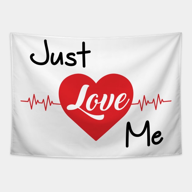 Just Love Me Tapestry by zeedot