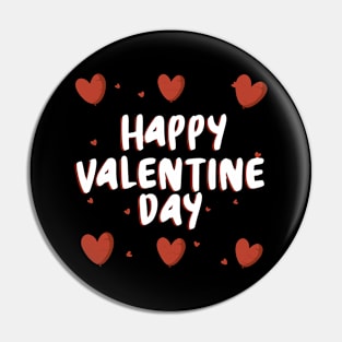 Happy Valentine Day Pin