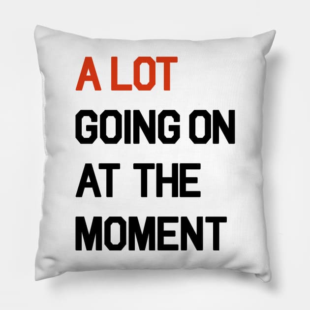 A LOT going on Pillow by Abril Victal