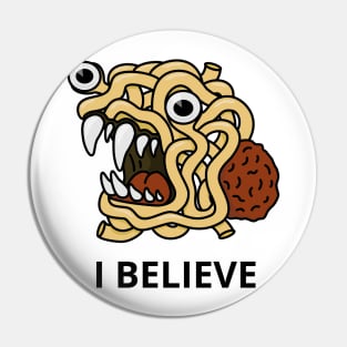 The flying spaghetti monster Pin