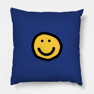 Small Face with Smile Pillow