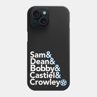 Supernatural Helvetica Phone Case