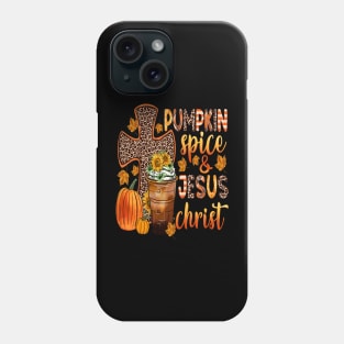 Pumpkin Spice Jesus Christ Phone Case