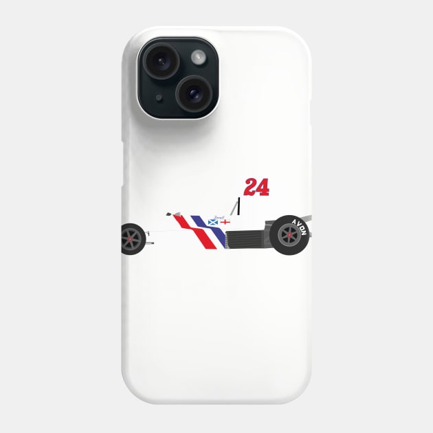 Hesketh 308 James Hunt Phone Case by s.elaaboudi@gmail.com