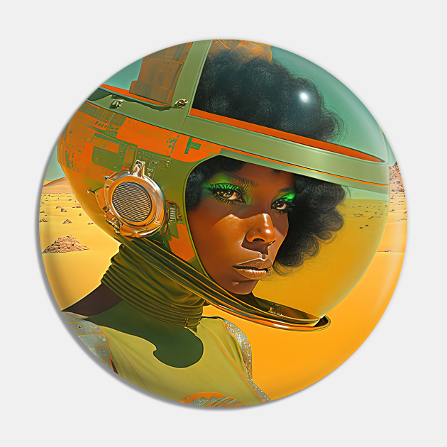 We Are Floating In Space 105 SciFi Inspired Retro Artwork Fantasy Artwork Pin TeePublic